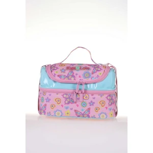 Kids & Love Butterfly Rugan Pullu Beslenme Çantası 24X15X15 (L7067)