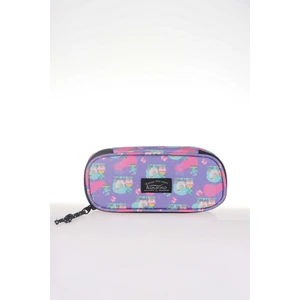 Nature Özel Bölmeli Junior Bag Kalem Çantası Lama Mor (K2331)