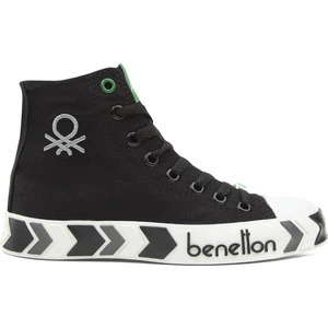 Benetton® | BN-30621-3374 Siyah Siyah - Kadın Spor Ayakkabı