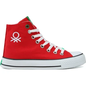 Benetton® | BN-30628-3374 Kirmizi - Kadın Spor Ayakkabı