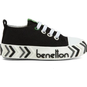 Benetton® | BN-30640-Siyah - Çocuk Spor Ayakkabı