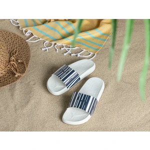 English Home Marine Stripe Kadın Plaj Terlığı 36 Lacivert