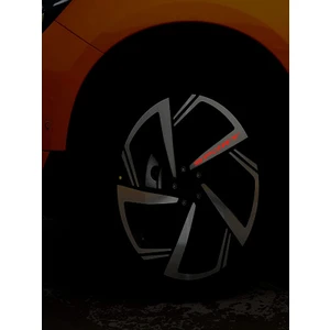 Sport Jant Reflektör Sticker Yapıştırma