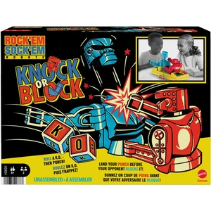 Rock 'Em Sock 'Em Robotlar, Kırmızı Rocker ve Mavi Bomber ile Boks Oyunu +6 Yaş HDN94