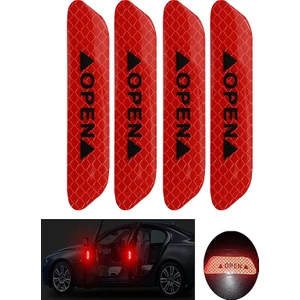 Kapı Ikaz Reflektörlü Sticker Oto Aksesuar Oto Sticker