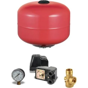 Schutzenger 24 Litre Italyan Kafa Küre Takımı Su Pompası Hidroforu Seti 24 Lt Küre Hidrofor Genleşme SCTANK24LITRE