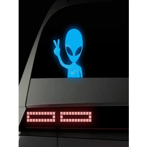 Ufo Reflektörlü Sticker Yapıştırma Parlak