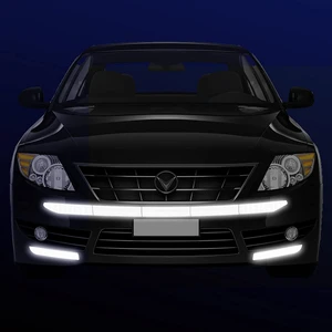 7 Parça Reflektörlü Sticker Işıldak Yapıştırma Oto Aksesuar