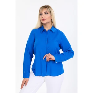 Pera Club Büyük Beden  Pamuk Gömlek