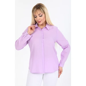 Pera Club Büyük Beden  Pamuk Gömlek