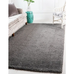 Angora Home  Solid Shaggy Makine Halısı 4371G Gri 180 cm x 275 cm Dikdörtgen