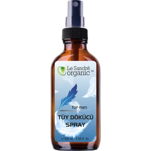 Le Sandre Organics Tüy Dökücü Sprey 100 ml Erkeklere Özel Cam Şişe