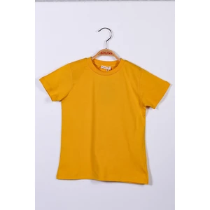 Sarı Unisex Bebek Basic T-Shirt (9AY-4YAŞ)