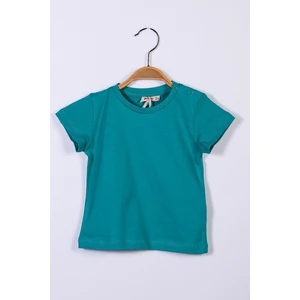 Yeşil Unisex Bebek Basic T-Shirt (9AY-4YAŞ)