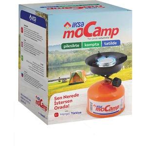 Iksa Mocamp Portatif Çakmak Gazlı Kullanım Pratik Kamp Ocağı Yeni Model Yeni Renkler
