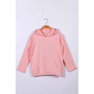 Kız Çocuk Kapüşonlu Sweatshirt (12AY-6YAŞ)