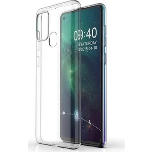 wowacs Samsung Galaxy A21S Uyumlu Kılıf A+ Şeffaf Lüx Süper Yumuşak 0.3mm Ince Süper Silikon
