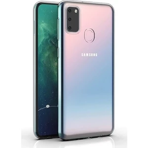 wowacs Samsung Galaxy M30S Uyumlu Kılıf A+ Şeffaf Lüx Süper Yumuşak 0.3mm Ince Süper Silikon