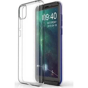wowacs Huawei Y5P Uyumlu Kılıf A+ Şeffaf Lüx Süper Yumuşak 0.3mm Ince Süper Silikon