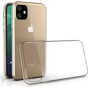 Apple iPhone 11 Uyumlu Kılıf A+ Şeffaf Lüx Süper Yumuşak 0.3mm Ince Süper Silikon