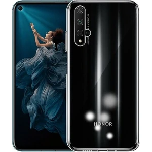 wowacs Huawei Nova 5t Uyumlu Kılıf A+ Şeffaf Lüx Süper Yumuşak 0.3mm Ince Süper Silikon