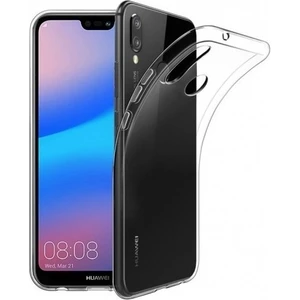 wowacs Huawei P20 Lite Uyumlu Kılıf A+ Şeffaf Lüx Süper Yumuşak 0.3mm Ince Süper Silikon