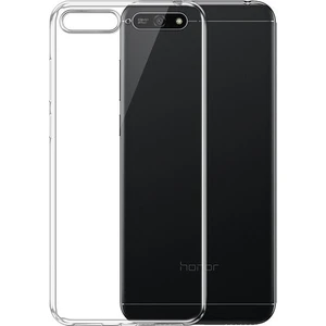 wowacs Huawei Y6 2018 Uyumlu Kılıf A+ Şeffaf Lüx Süper Yumuşak 0.3mm Ince Süper Silikon