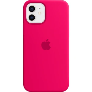 Apple iPhone 12 Pro Silikon Kılıf Logolu Lansman Kılıf -Pembe
