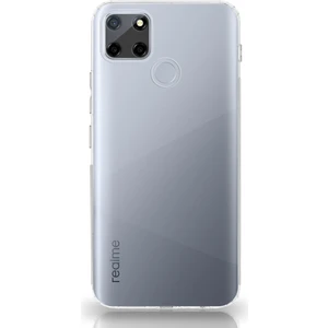 Case World Realme C25 ile Uyumlu Kapak Tıpalı Kamera Korumalı Şeffaf Premier ile Uyumlu Kılıf