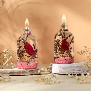 Imperiums Dekoratif Kandil Mum 100 ml Pembe 2'li Set