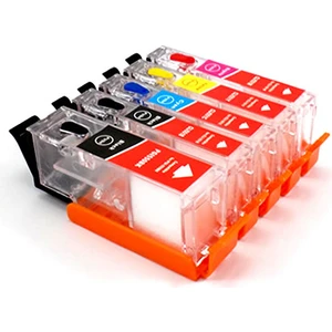 Canon PGI-580 CLI-581 Muadil Kolay Dolan Kartuş - 5 Renk - Muadil