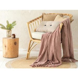 English Home Dialine Koltuk Şalı 130 x 170 cm Kırmızı