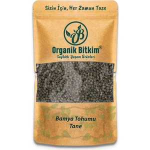 Organik Bitkim Tane Bamya Tohumu 500 gr