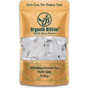 Organik Bitkim Halit Sole Kristal Himalaya Tuz Berrak  Kristal Tuz 500 gr