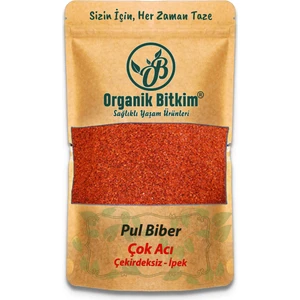 Organik Bitkim  Pul Biber (Çok Acı) 500 gr