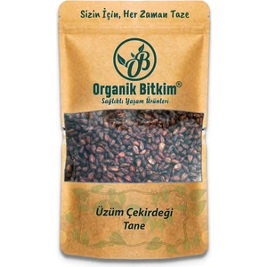 Organik Bitkim Tane Üzüm Çekirdeği 250 gr
