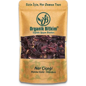 Organik Bitkim Nar Çiçeği (Mekke-Medine Gülü) Hibiskus 500 gr