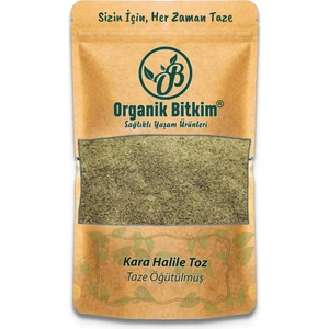 Organik Bitkim Kara Halile Toz (Öğütülmüş) 250 gr
