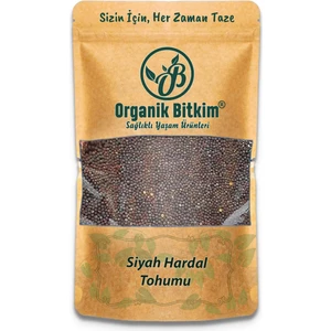 Organik Bitkim Tane Siyah Hardal Tohumu 150 gr