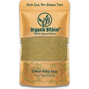 Organik Bitkim Çakşır Kökü Tozu (Öğütülmüş) 100 gr