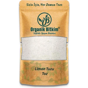 Organik Bitkim Toz Limon Tuzu 1 kg