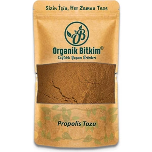 Organik Bitkim Propolis Saf Toz 10 gr Doğal Taze