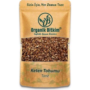 Organik Bitkim Keten Tohumu Tane 500 gr