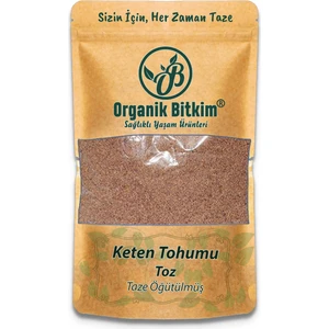 Organik Bitkim Keten Tohumu Toz 1000 gr