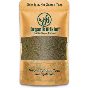 Organik Bitkim Toz Isırgan Tohumu (Öğütülmüş) 100 gr