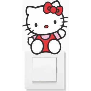 Piksel Grafik Hello Kitty Priz Sticker