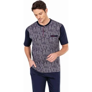 Pierre Cardin Erkek Çeyizlik 3'lü Pijama Takımı 5484 - Lacivert