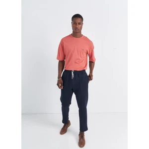Bd Giyim Pocket Oversize Tişört Kiremit