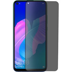 Huawei Mate 20 X 5G İle Uyumlu Sadece Ön Hayalet Kılıflı Kesim Ekran Koruyucu Kaplama