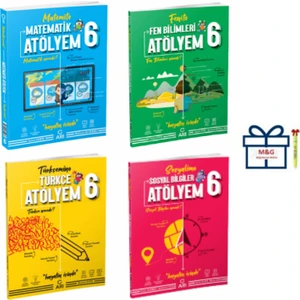 Arı Yayıncılık 6.Sınıf Atölyem Serisi Set (Türkçe,Matematik,Fen Bilimleri,Sosyal)
